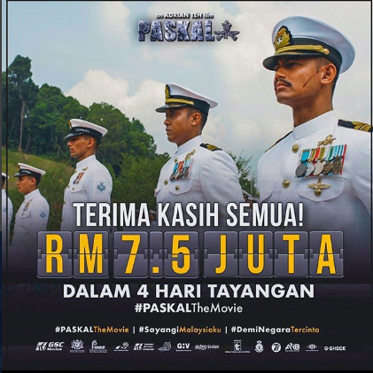Caption: Paskal is climbing its way to the top of the charts. u00e2u20acu201d Picture from Twitter/Astro Shaw