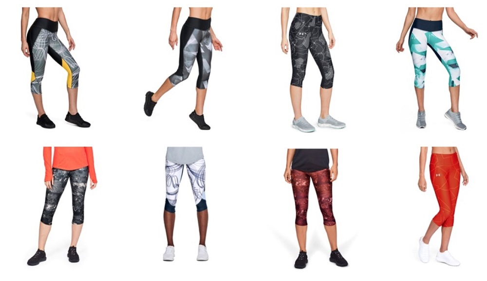 The Under Armour Fly Fast Printed Capri range. — Picture courtesy of Under Armour Malaysia