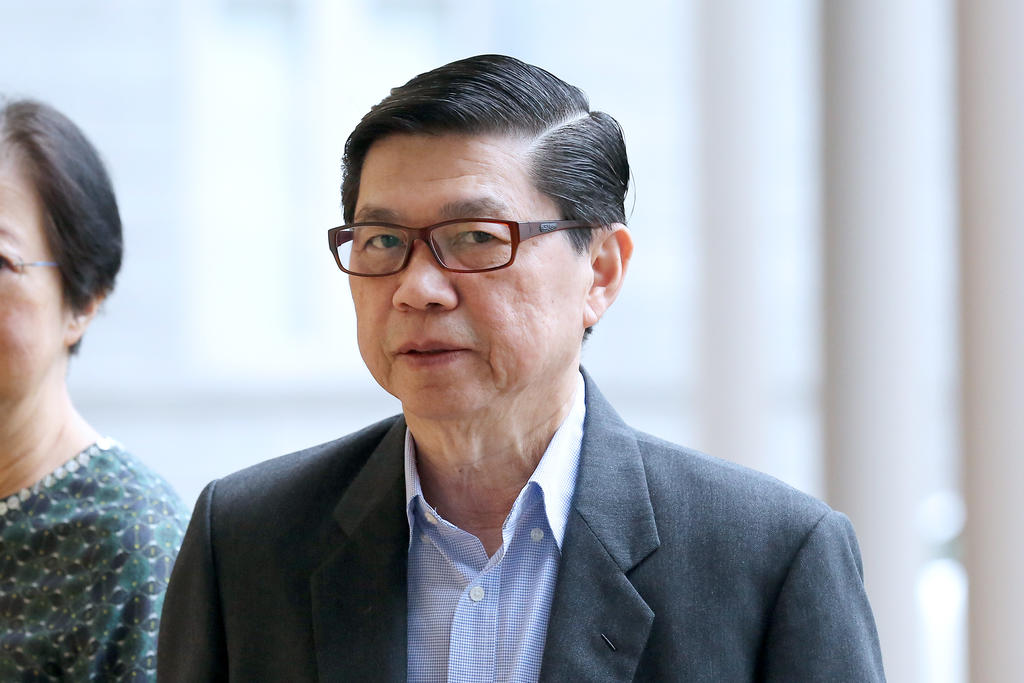 Wee Teong Boo is accused of raping a 23-year-old patient in his clinic in Bedok. u00e2u20acu201d Nuria Ling/Today pic 