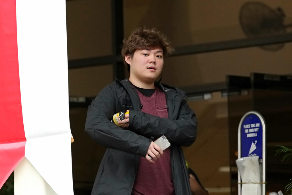 Zhang Jinlu, 21, one of the Chinese students who was involved in cheating during the O Level exams allegedly assisted by tutors and the Principal of Zeus Education Centre. u00e2u20acu201d TODAY pic