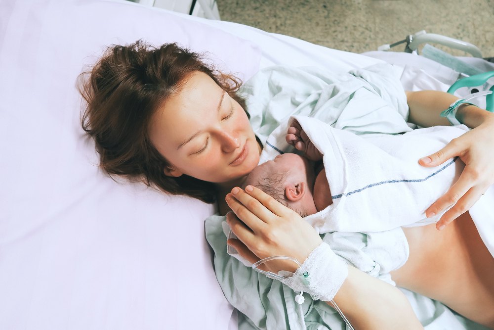 Women who experience more pain after giving birth may have a higher risk of postpartum depression, according to new research. u00e2u20acu201d Picture by NataliaDeriabina/IStock.com via AFP