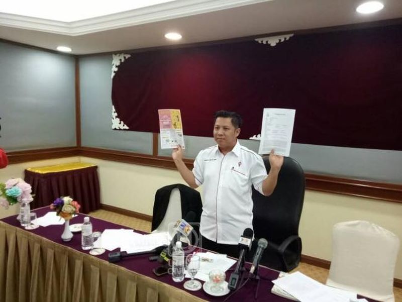 Amran Ahmad mendakwa DAP sengaja memfitnah Umno BN termasuk Datuk Seri Najib Razak. u00e2u20acu201d Foto ihsan Facebook/Mohd Khalil Abu Hassan