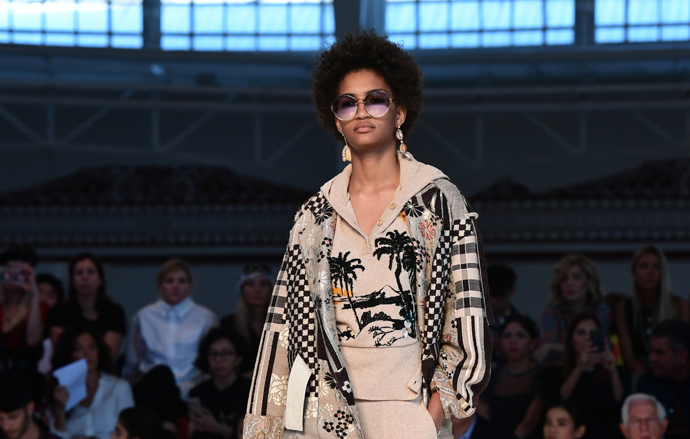 Anyelina Rosa is a rising runway talent to watch out for next season. Here, the model is seen walking in the Etro show. Milan, September 21, 2018. u00e2u20acu201d AFP pic