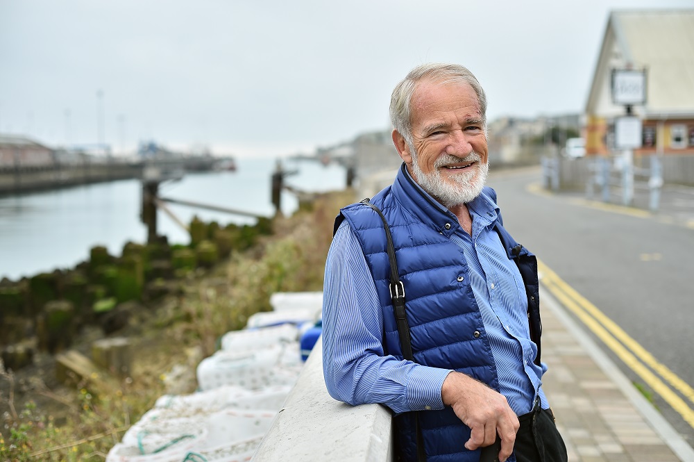 Peter Baker, a property owner in France, is pictured in Newhaven, southern England on October 4, 2018. u00e2u20acu201d AFP pic