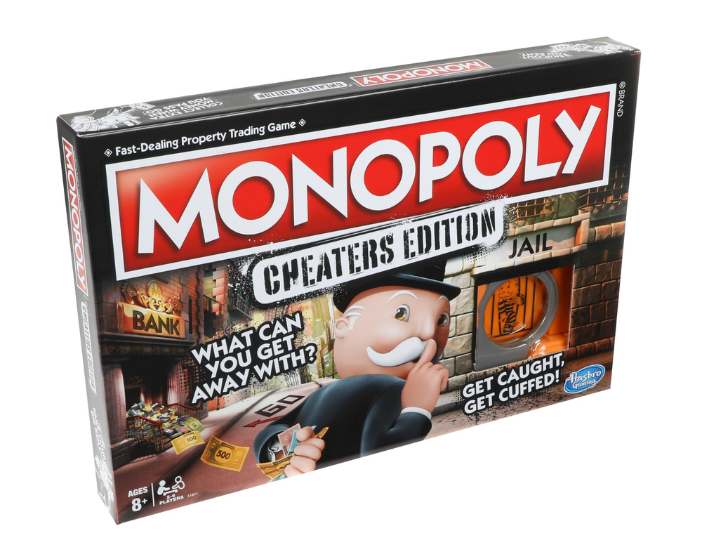 Monopoly Game: Cheaters Edition u00e2u20acu201d Picture courtesy of Hasbron 