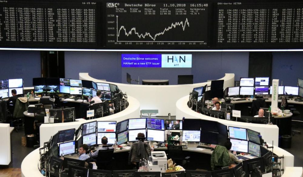 The German share price index DAX graph is pictured at the stock exchange in Frankfurt, Germany, October 11, 2018. u00e2u20acu201d Reuters pic