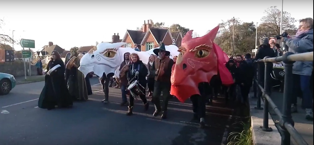 With a history that predates Christianity, Samhain marks a division of summer and winter. u00e2u20acu201d YouTube image