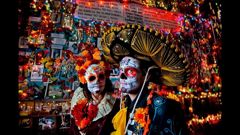 From smiling skulls, colourful makeup to massive parades, Mexico's Day of the Dead is not a dreary festival. — YouTube image