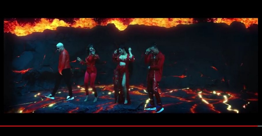 A screengrab from DJ Snakeu00e2u20acu2122s u00e2u20acu02dcTaki Takiu00e2u20acu2122 that features Selena Gomez, Ozuna and Cardi B. u00e2u20acu201d AFP pic