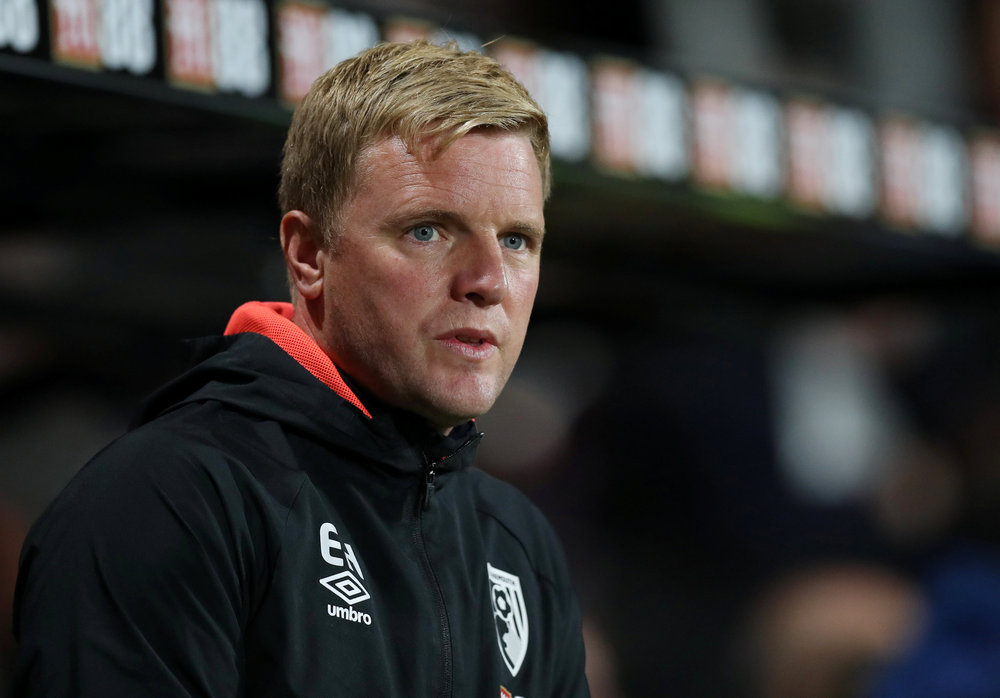 Bournemouth manager Eddie Howe before the Carabao Cup third round match with Blackburn Rovers at Bournemouth September 25, 2018. u00e2u20acu201d Reuters pic