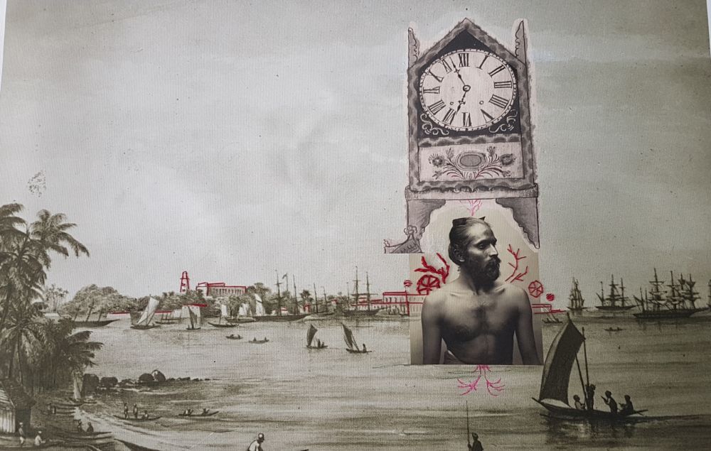 Sujeewa Kumari’s series of five works are intricate and beautifully unique.