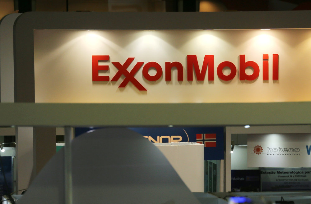 A logo of the Exxon Mobil Corp is seen at the Rio Oil and Gas Expo and Conference in Rio de Janeiro, Brazil September 24, 2018. u00e2u20acu201d Reuters pic