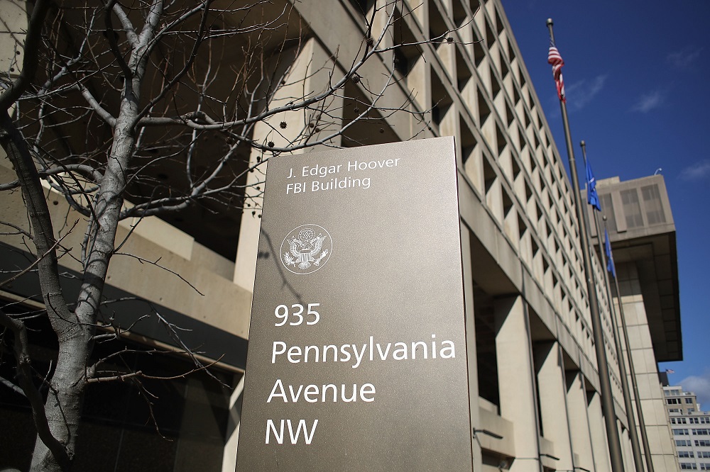 In this file photo taken on February 2, 2018 the FBI headquarters is seen on in Washington. u00e2u20acu201d AFP pic