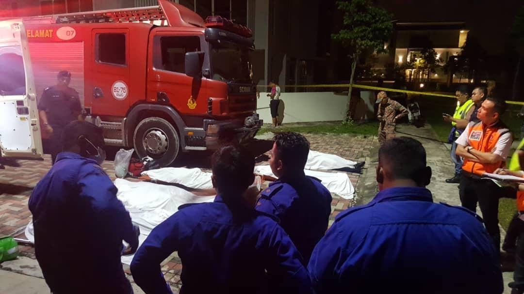 Six firemen perished while on a search and rescue operation for a teenager who had drowned earlier in a mine in Cyberjaya. u00e2u20acu201d Picture via Facebook