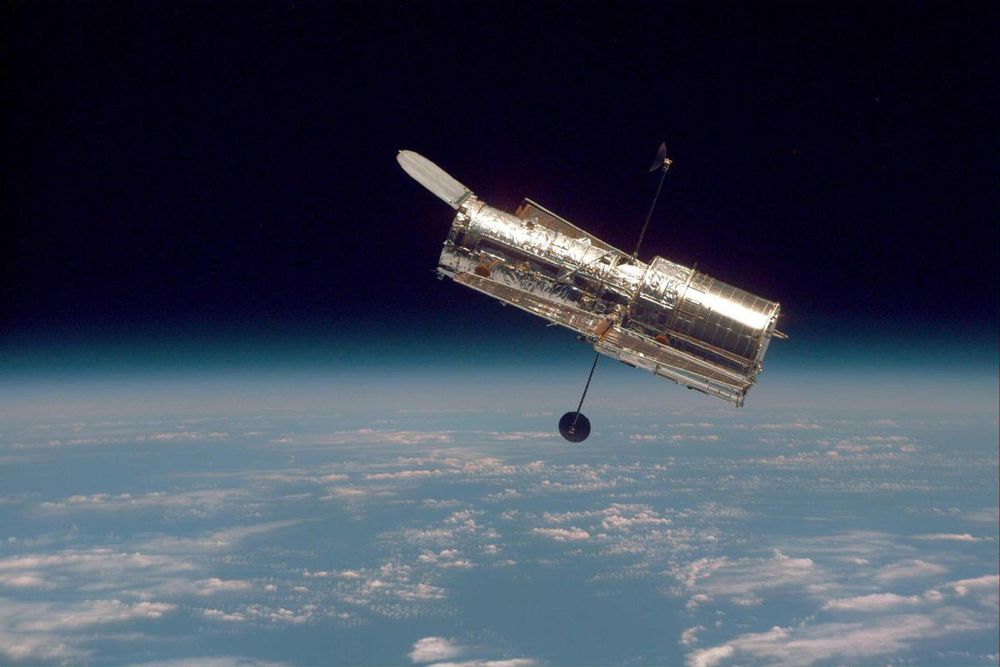The Hubble space telescope. u00e2u20acu201d Nasa image