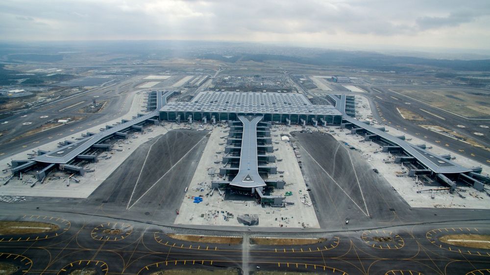 The Istanbul New Airport, in the Arnavutkoy district on the European side of Istanbul on October 25, 2018. u00e2u20acu201d AFP pic