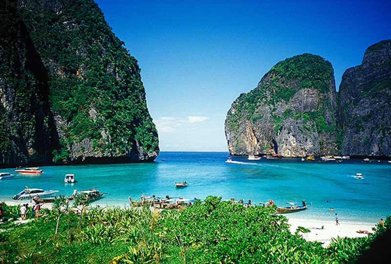 In June, officials announced that the Ko Phi Phi beach in Maya Bay would be closed for four to six months both for monsoon season and to allow the local marine life and ecosystem to rehabilitate. u00e2u20acu201d Istock.com pic via AFP