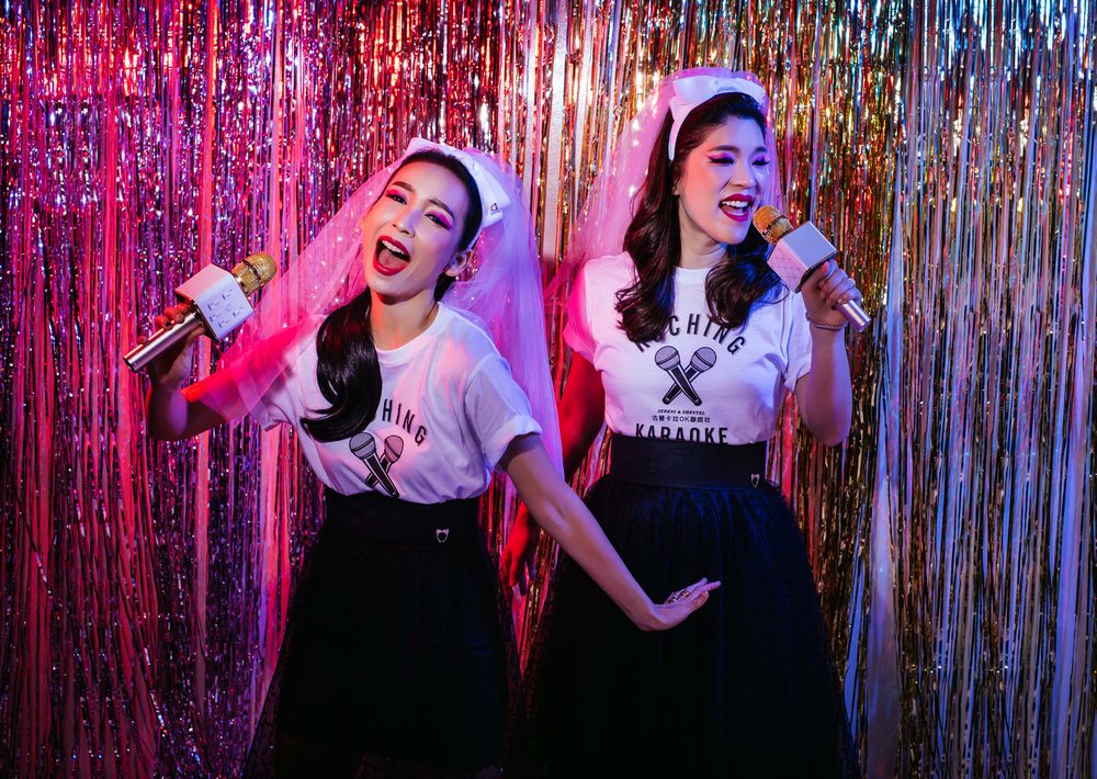 Founders Sereni Linggi and Shen-tel Lee love karaoke... and launched a whole collection inspired by that. Pictures courtesy of Sereni & Shentel