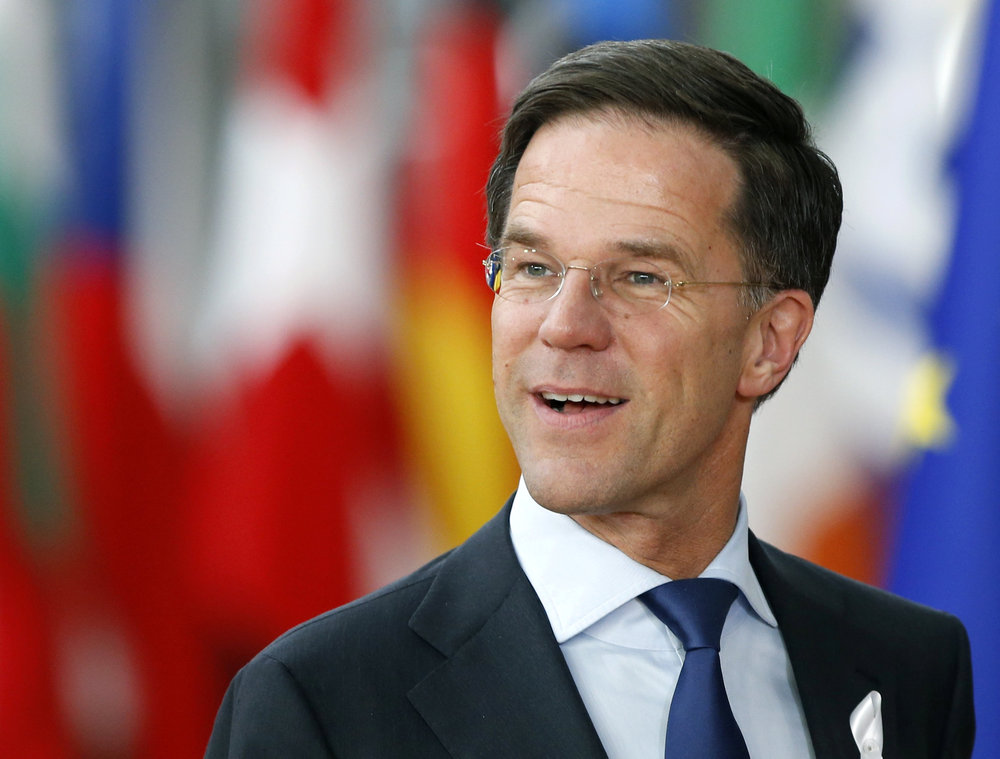 Netherlands Prime Minister Mark Rutte arrives at a European Union leaders summit in Brussels, Belgium March 22, 2018.   u00e2u20acu201d Reuters pic