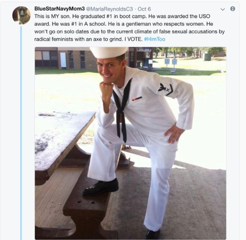 Screengrab of a mom's tweet that went viral.