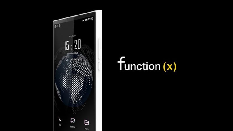 Pundi X unveils blockchain-powered XPhone and its decentralised ecosystem, Function X. u00e2u20acu2022 AFP pic