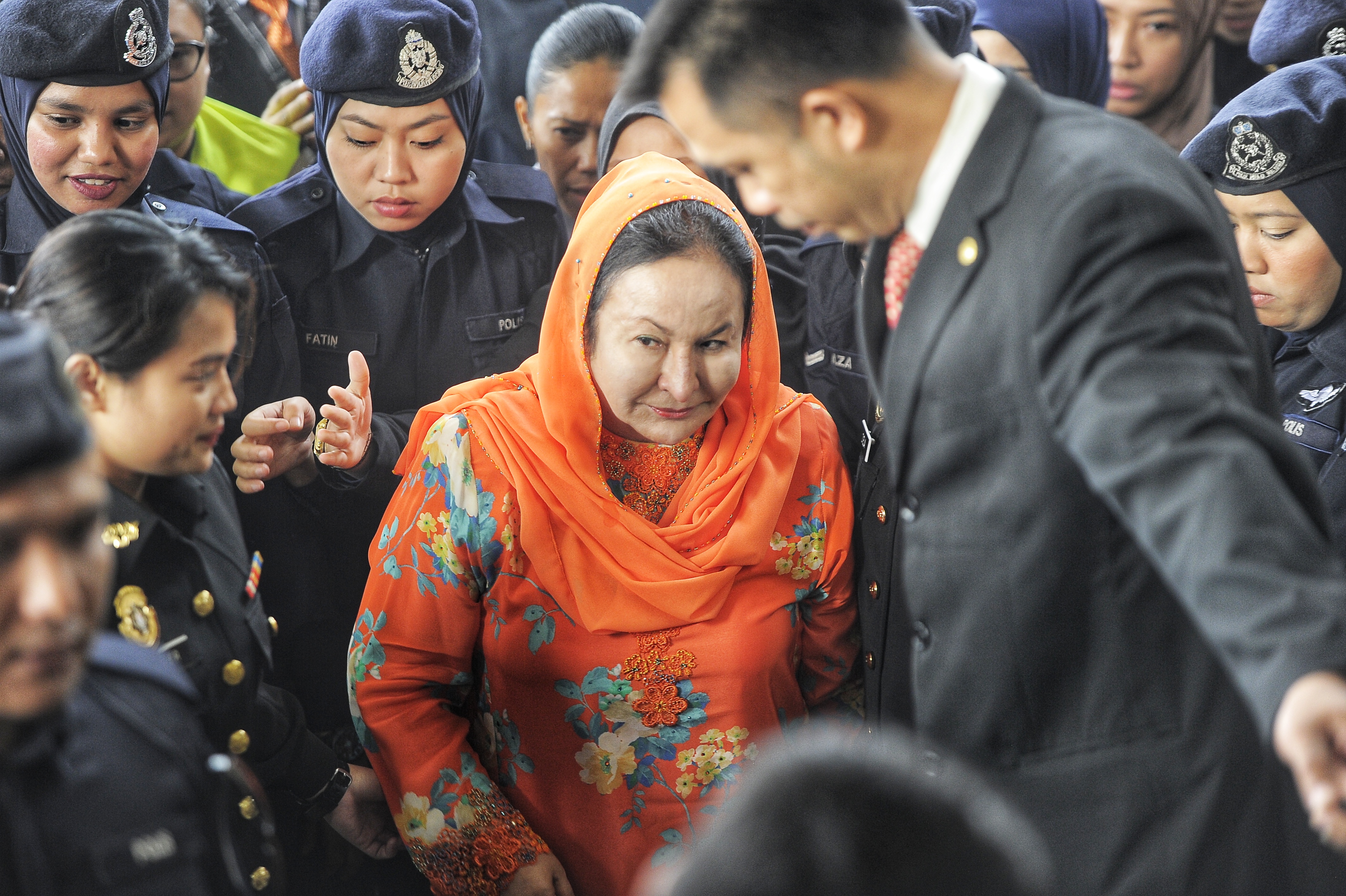 Datin Seri Rosmah Mansor arrives at the Kuala Lumpur Court Complex October 4, 2018. u00e2u20acu2022 Picture by Shafwan Zaidon
