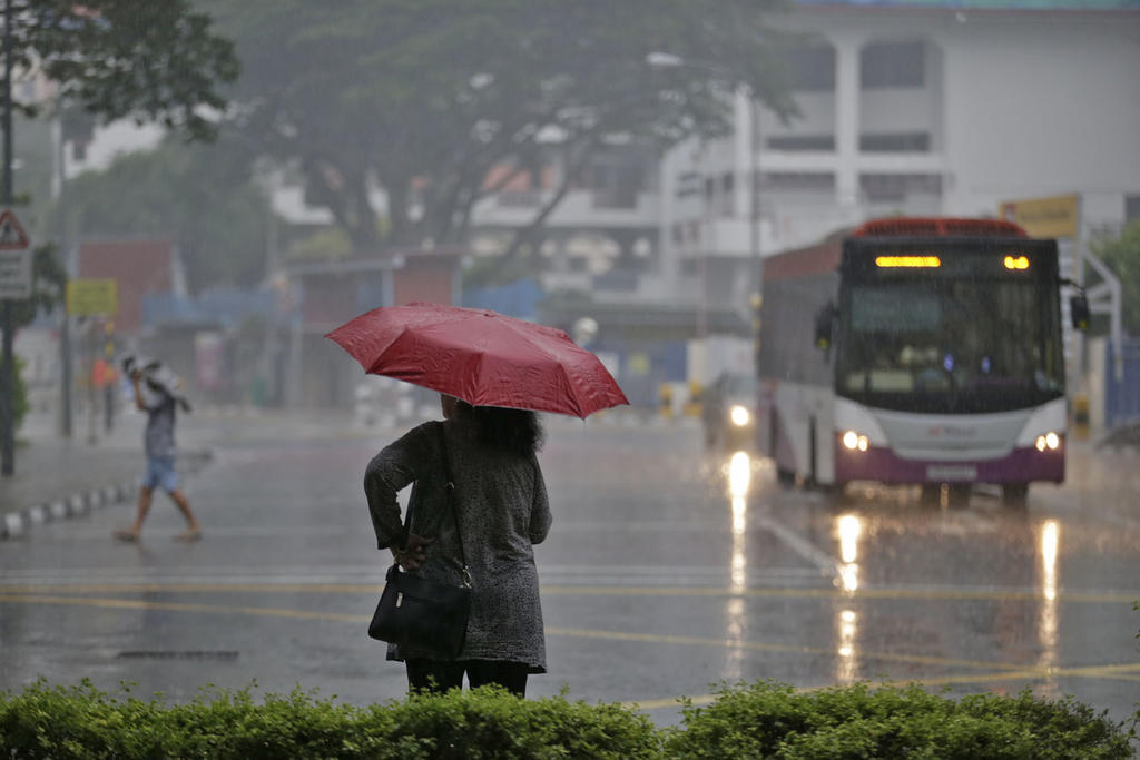 Localised short-duration thundery showers are expected in the late morning and afternoon on five to seven days for the rest of October, said the Meteorological Service Singapore (MSS) in a weather advisory. u00e2u20acu201d TODAY pic