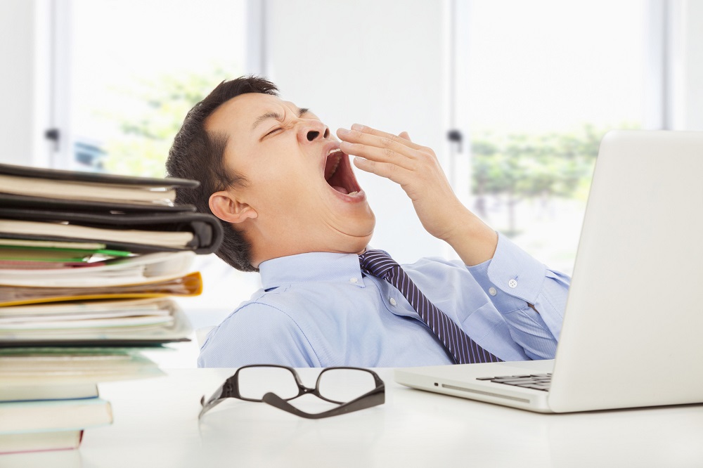 Being sleep deprived could lead us to make more mistakes at work, according to new research. u00e2u20acu201d AFP pic