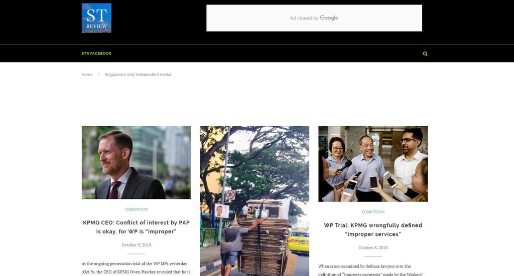 A screenshot of the website States Times Review. u00e2u20acu201d TODAY pic