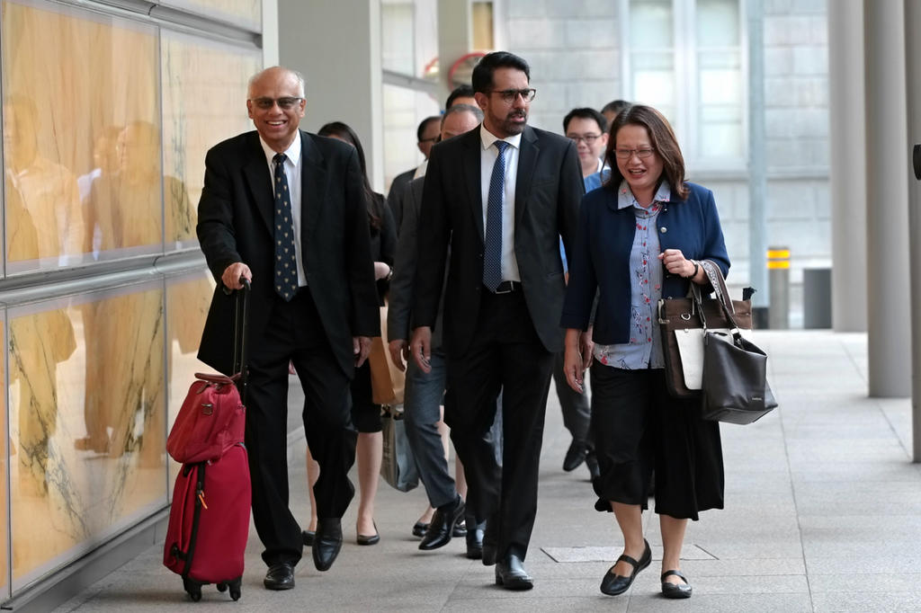 Workersu00e2u20acu2122 Party (WP) chairman Sylvia Lim (right) had told WP MPs Pritam Singh and Faisal Manap, as well as town councillors Chua Zhi Hon and Anthony Teo, to note the increase in FMSSu00e2u20acu2122 asking rates. u00e2u20acu201d  TODAY pic