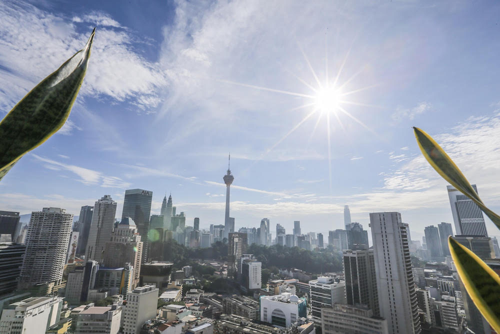 A general view of the Kuala Lumpur skyline. u00e2u20acu201d Picture by Hari Anggara