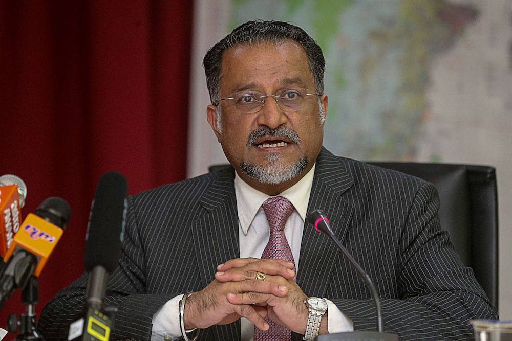 Jagdeep Singh Deo speaks to the press in Komtar, George Town November, 2018. u00e2u20acu201d Picture by Sayuti Zainudin