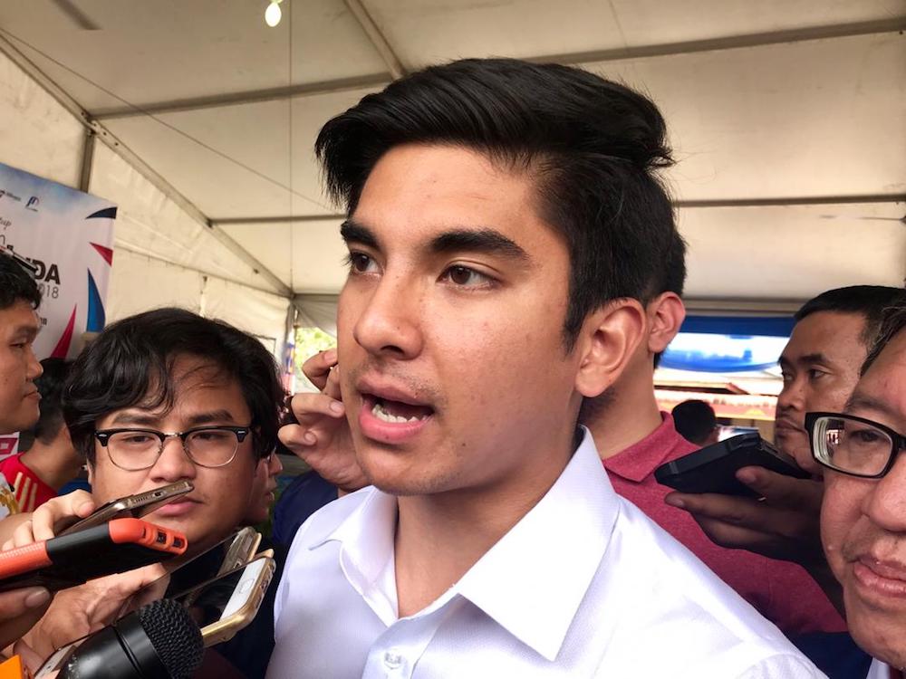 Syed Saddiq said the government should look after those who have housing issues. u00e2u20acu201d Picture by Ben Tan