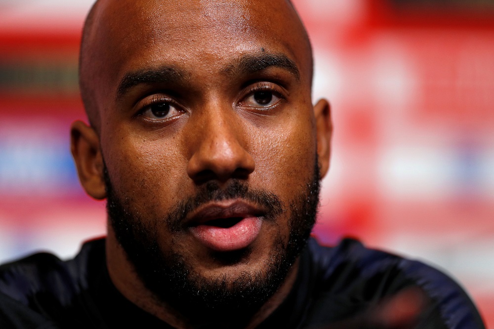 England's Fabian Delph during the press conference in London November 14, 2018. u00e2u20acu201d Picture by Action Images via Reuters