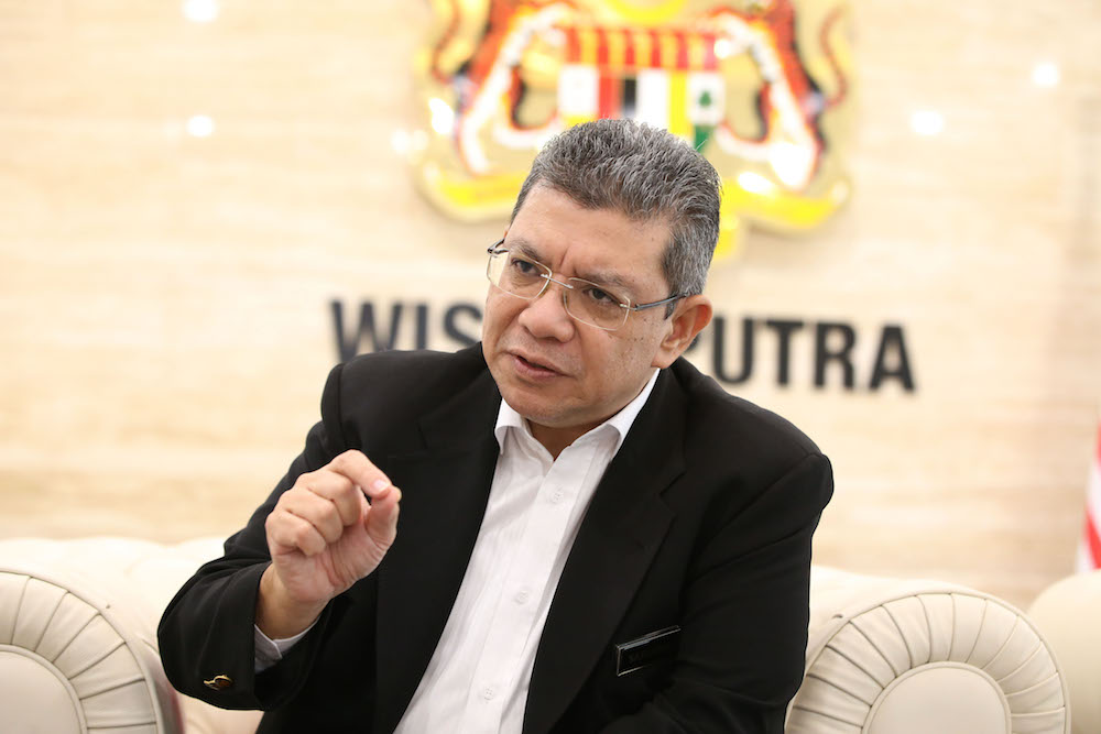 Foreign Minister Datuk Saifuddin Abdullah speaks to Malay Mail at Wisma Putra in Putrajaya November 1, 2018. u00e2u20acu201d Picture by Azinuddin Ghazali