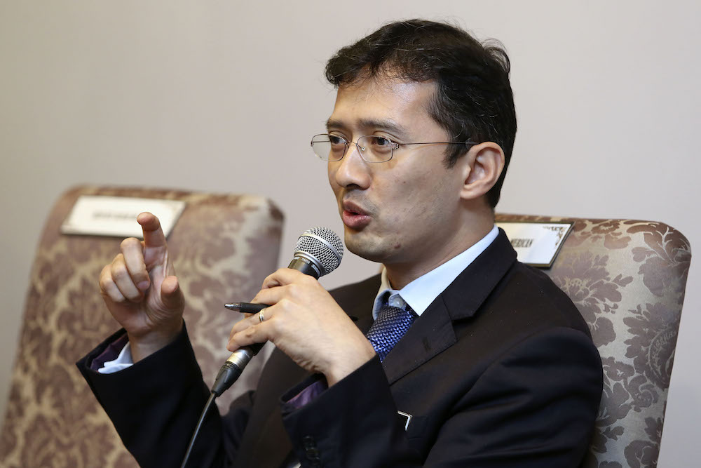 National Budget Office Director, Johan Mahmood Merican, speaks at 2019 Post Budget Debate organised by the Malaysian Economic Association in Kuala Lumpur November 7, 2018. u00e2u20acu201d Picture by Yusof Mat Isa