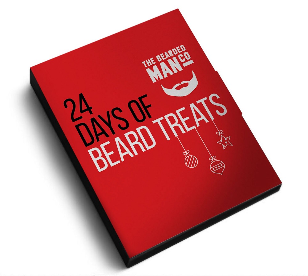 The Bearded Man Company Beard Oil Advent Calendar features a festive selection of treats for the bearded gentleman. — Picture courtesy of The Bearded Man Company