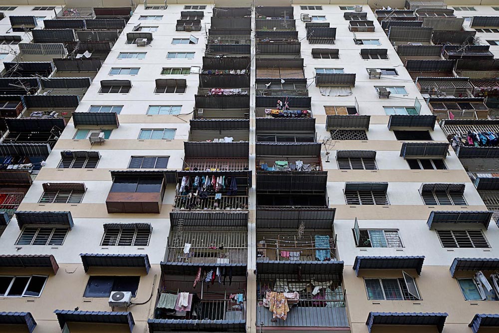 General view of low-cost housing in George Town. u00e2u20acu201d Picture by Sayuti Zainudin