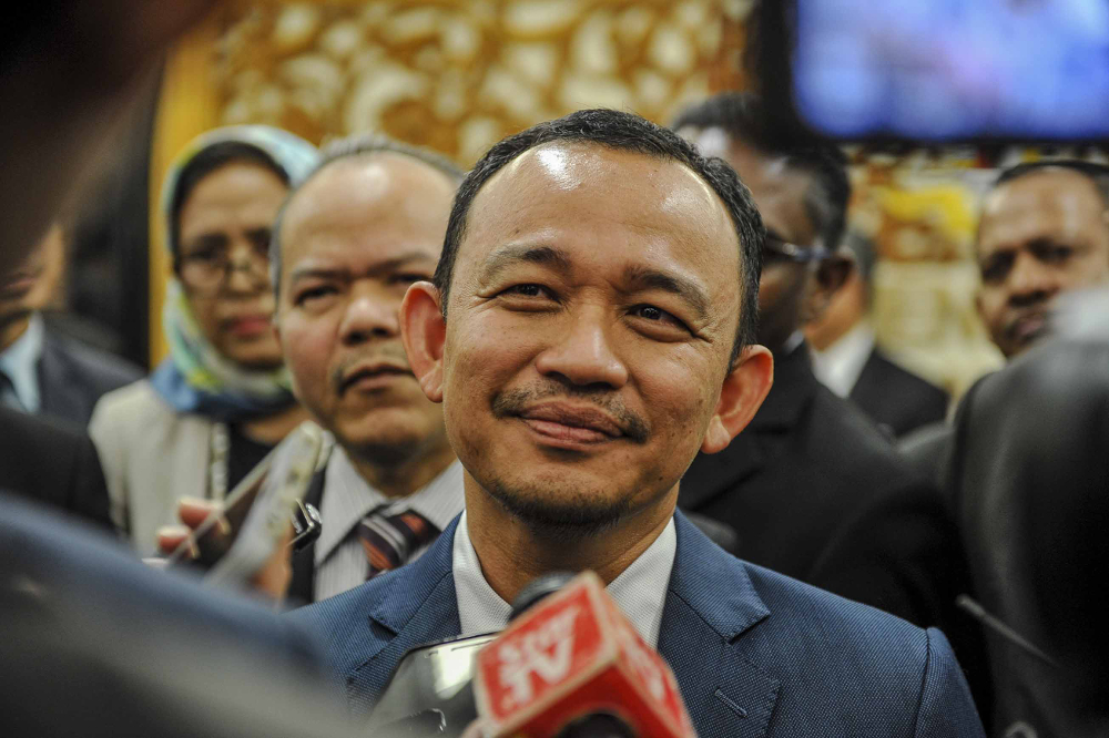 Education Minister Maszlee Malik speaks to reporters at Parliament in Kuala Lumpur November 19, 2018. u00e2u20acu201d Picture by Mukhriz Hazim