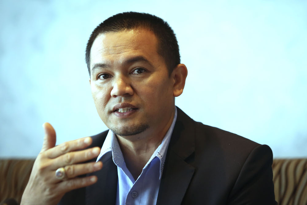 MPSJ deputy president, Mohd Zulkurnain Che Ali speaks during a press conference at the Sunway Pyramid Convention Centre in Sunway November 21, 2018. u00e2u20acu201d Picture by Yusof Mat Isa