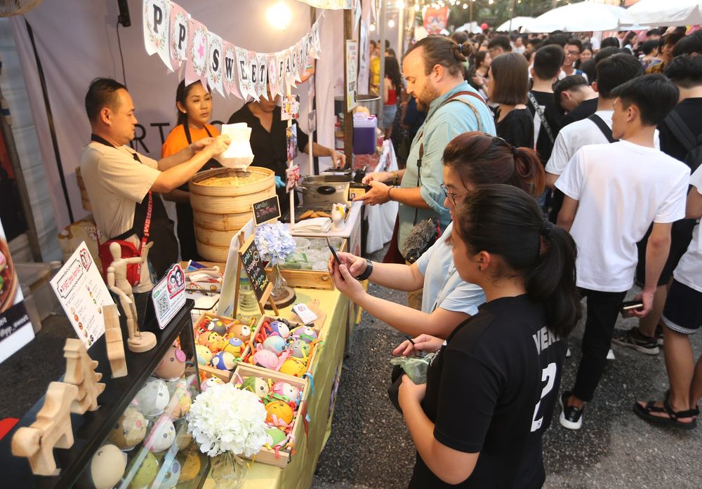 A foodie's dream come true with various options to choose from.