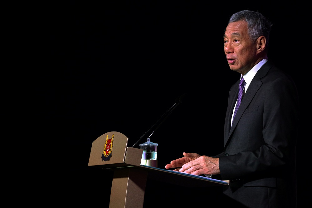 Singapore's Prime Minister Lee Hsien Loong speaks at the Asean Business and Investment Summit in Singapore, November 12, 2018. u00e2u20acu201d Reuters pic