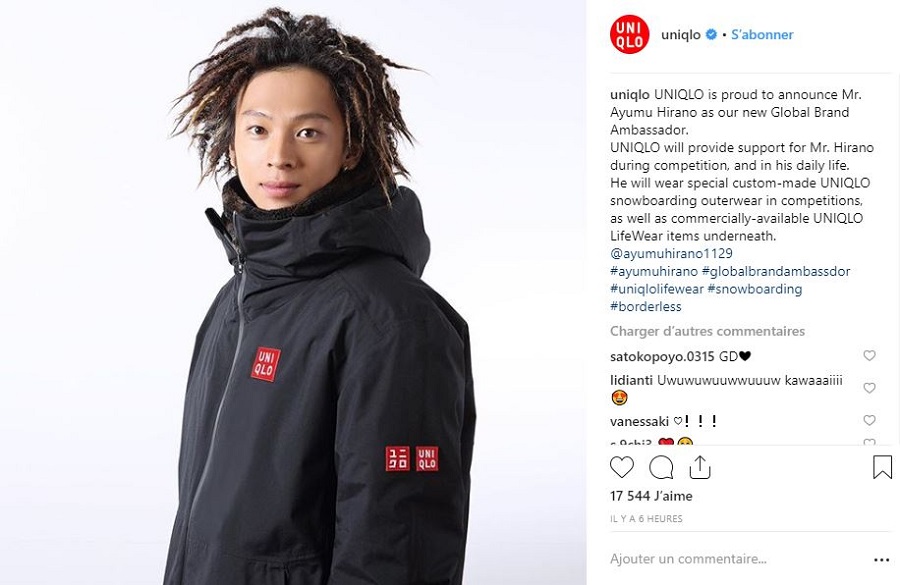 Ayumu Hirano has been named as the latest Uniqlo brand ambassador. u00e2u20acu201d AFP pic