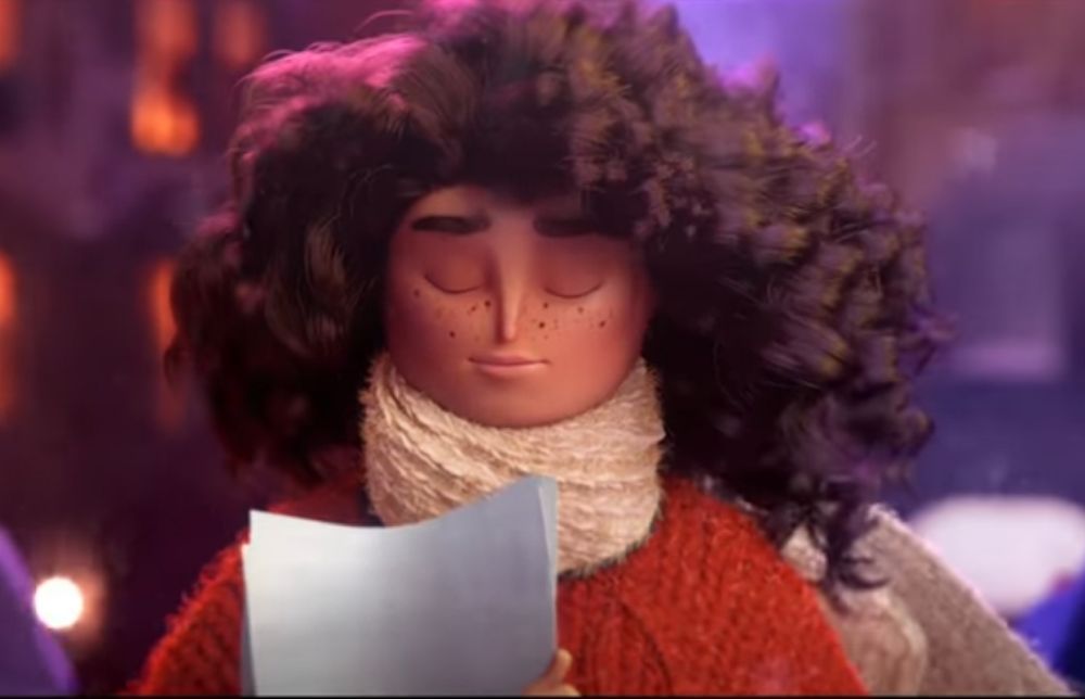 The new Apple spot showcases not just whimsical animation but the gifts of talented singer-songwriter Billie Eilish. u00e2u20acu2022 YouTube screencap