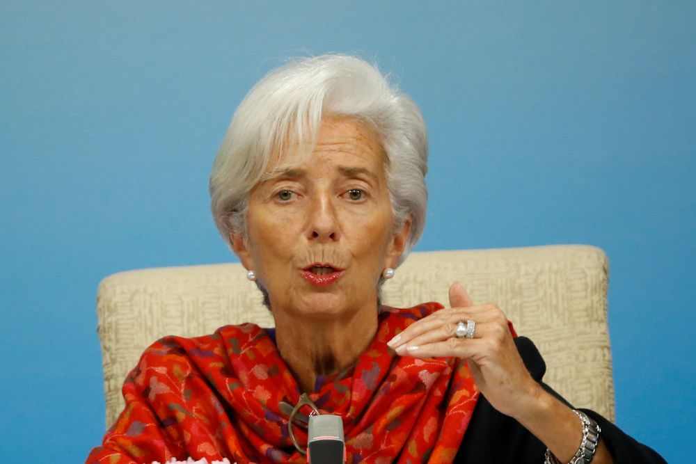 File picture shows International Monetary Fund (IMF) Managing Director Christine Lagarde attending a news briefing after the Third Round Table Dialogue in Beijing, November 6, 2018. u00e2u20acu201d Reuters pic