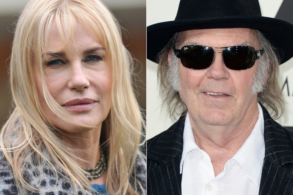 This combination of pictures shows actress Daryl Hannah and singer Neil Young. u00e2u20acu201d AFP pic