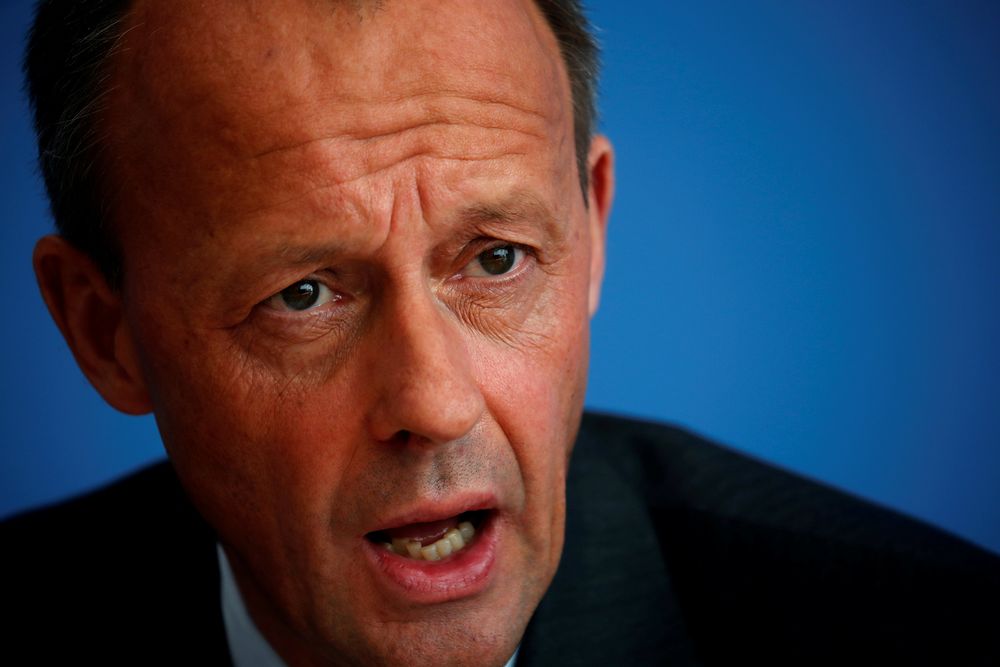 German conservative Friedrich Merz from CDU holds a news conference about his candidacy to succeed Chancellor Angela Merkel as leader of the Christian Democrats, in Berlin, Germany October 31, 2018. u00e2u20acu201d Reuters pic