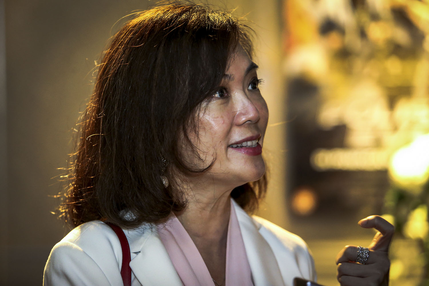 Koh Mei Lee says GSC started operating the helpline last year. — Picture by Hari Anggara