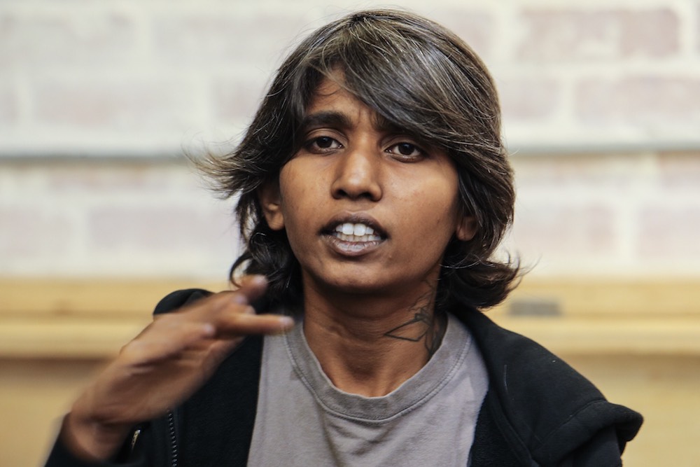 Justice for Sisters founder Thilaga Sulathireh said advocates must learn the context of the countries before speaking out. — Picture by Hari Anggara