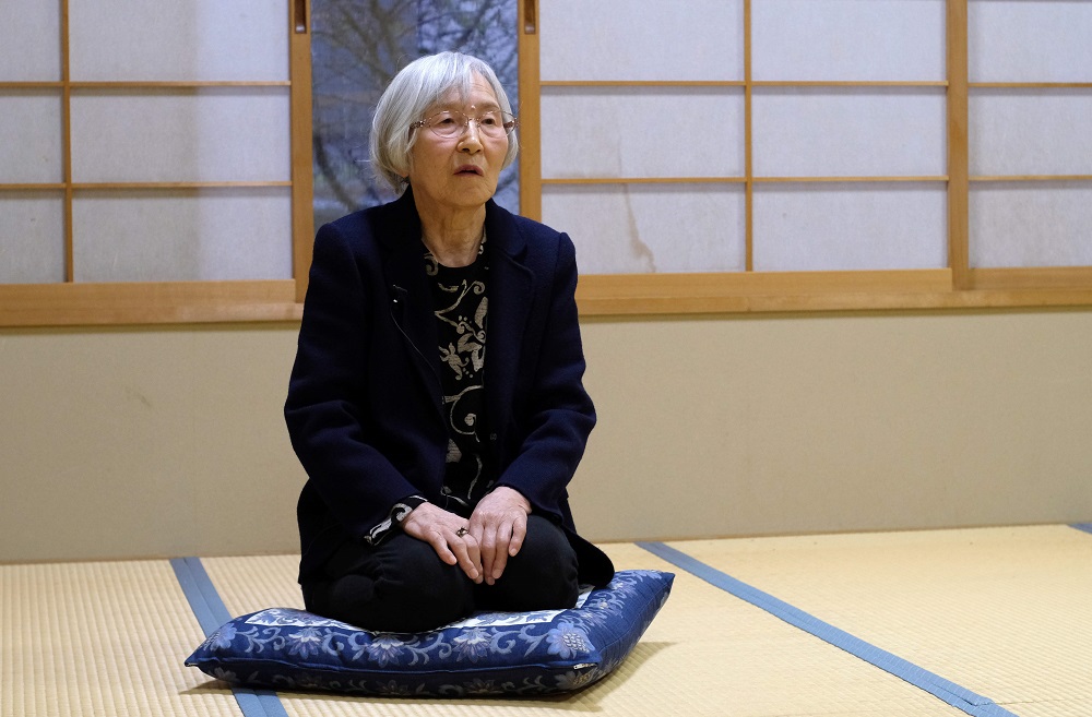 This picture taken on October 11, 2018, shows Yoi Hasegawa, a former Northern Territories resident, speaking during an interview with AFP in Nemuro, Hokkaido prefecture. u00e2u20acu201d AFP pic  